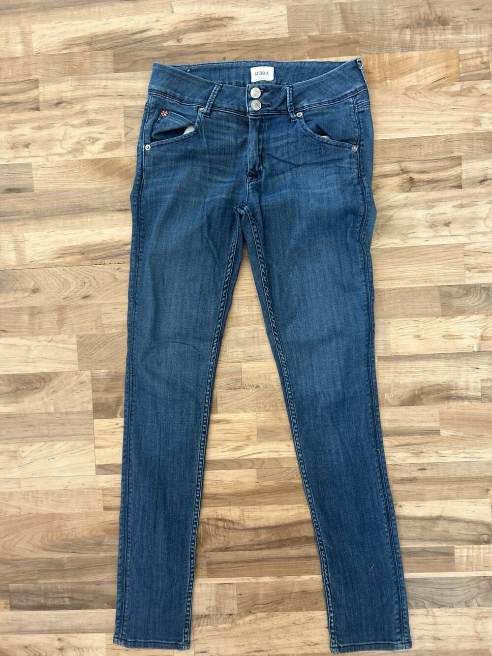 Hudson Collin Skinny Flap Pocket Jeans Size 27